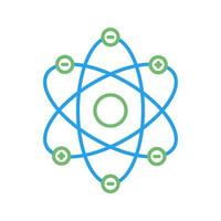 Atom Structure Vector Icon