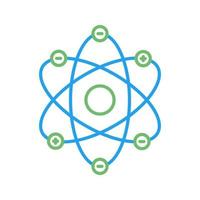 Atom Structure Vector Icon