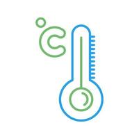 icono de vector de alta temperatura