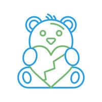 Teddy Bear Vector Icon