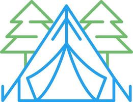 Tent Vector Icon