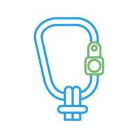 Carabiner Vector Icon