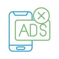 AD Block Vector Icon