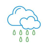 Rain Vector Icon