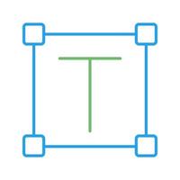 Text Vector Icon