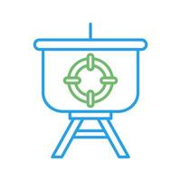 Target Presentation Vector Icon
