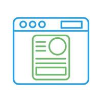 Blog Vector Icon