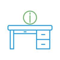 Information Desk Vector Icon