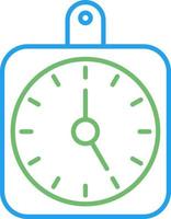 Wall clock Vector Icon