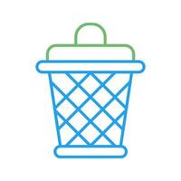 Dustbin Vector Icon