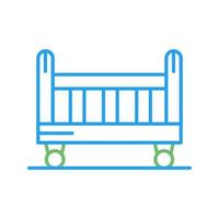 Crib Vector Icon