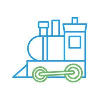 Toy Train Vector Icon