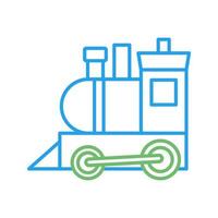 Toy Train Vector Icon