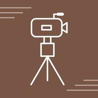 Camera on Stand Vector Icon