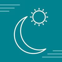 Sun and Planets Vector Icon