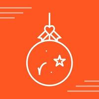 Christmas Ball Vector Icon