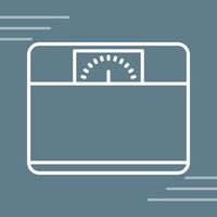Weighing Machine Vector Icon