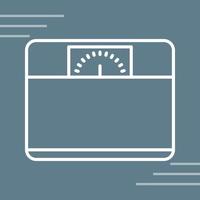 Weighing Machine Vector Icon