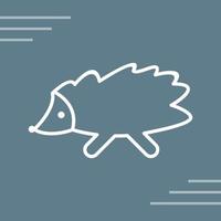 Hedgehog Vector Icon