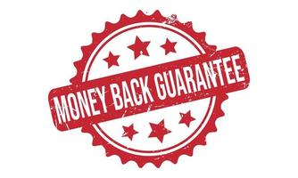 MONEY BACK GUARANTEE Rubber Stamp Seal Vector