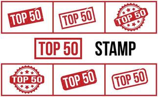 Top 50 Rubber Stamp Set Vector