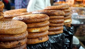 Bread type for Iftar at Zakaria Street Kolkata photo