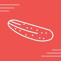Cucumber Vector Icon