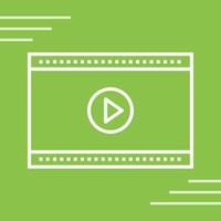 Video player Vector Icon