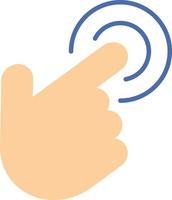hand-click Illustration Vector