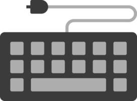 teclado ilustración vector