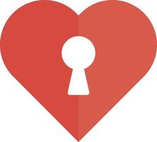 heart-lock Illustration Vector