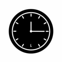 Clock icon vector simple illustration. Stock vector.