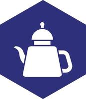 Tea Pot Vector Icon design