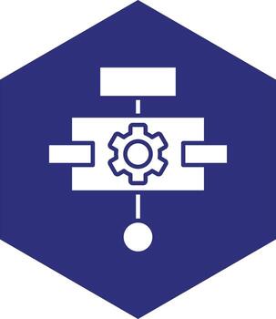 Algorithm Vector Icon design
