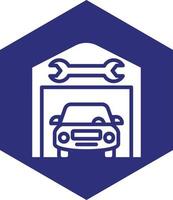 Service Station Vector Icon design