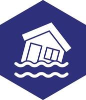Flood Vector Icon design