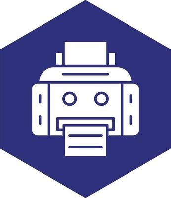 Printer Vector Icon design