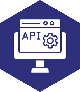 Web API Vector Icon design