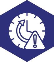Time Alert Vector Icon design