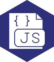 Javascript File Vector Icon design