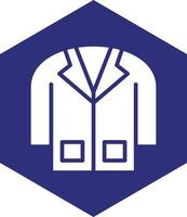Lab Coat Vector Icon design