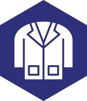 Lab Coat Vector Icon design