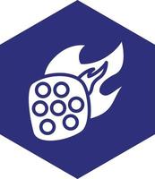 Meteorite Vector Icon design