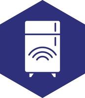 Smart Fridge Vector Icon design