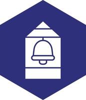 Bell Tower Vector Icon design