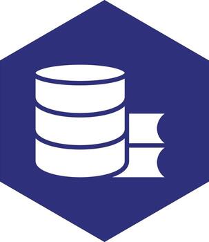 Study Database Vector Icon design