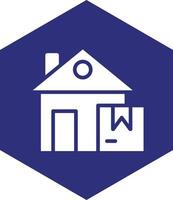 Home Delivery Vector Icon design