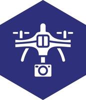 Drone Vector Icon design