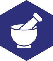 Mortar Vector Icon design