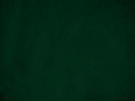 Dark green old velvet fabric texture used as background. Empty green fabric background of soft and smooth textile material. There is space for text.. photo